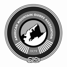 AMERICAN MOUNTAIN GUIDES ASSOCIATION 1979 logo