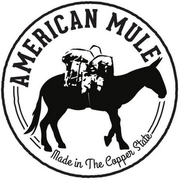 AMERICAN MULE MADE IN THE COPPER STATE logo