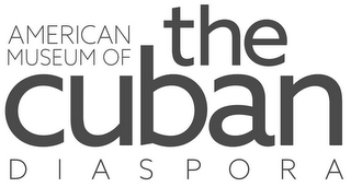 AMERICAN MUSEUM OF THE CUBAN DIASPORA logo