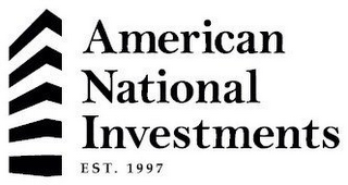 AMERICAN NATIONAL INVESTMENTS EST. 1997 logo