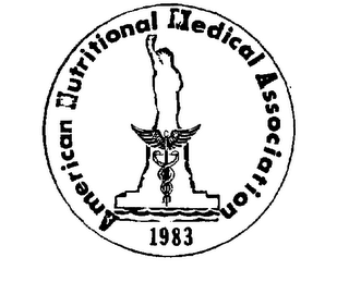 AMERICAN NUTRITIONAL MEDICAL ASSOCIATION 1983 logo
