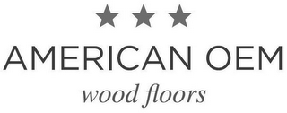 AMERICAN OEM WOOD FLOORS logo