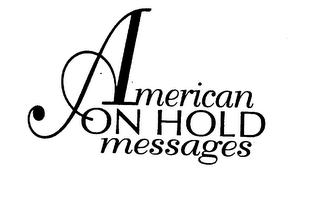 AMERICAN ON HOLD MESSAGES logo