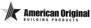 AMERICAN ORIGINAL BUILDING PRODUCTS logo