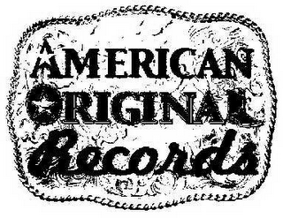 AMERICAN ORIGINAL RECORDS logo