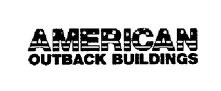 AMERICAN OUTBACK BUILDINGS logo