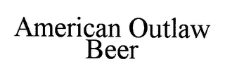 AMERICAN OUTLAW BEER