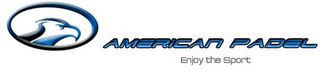 AMERICAN PADEL ENJOY THE SPORT logo