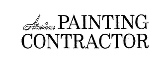 AMERICAN PAINTING CONTRACTOR logo