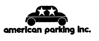 AMERICAN PARKING INC. logo