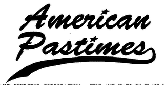 AMERICAN PASTIMES logo