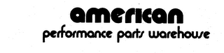 AMERICAN PERFORMANCE PARTS WAREHOUSE logo