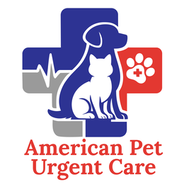 AMERICAN PET URGENT CARE + logo