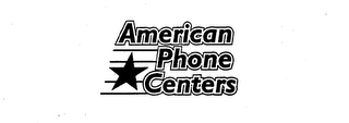 AMERICAN PHONE CENTERS logo