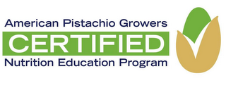 AMERICAN PISTACHIO GROWERS CERTIFIED NUTRITION EDUCATION PROGRAM logo