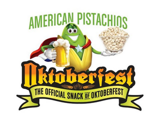 AMERICAN PISTACHIOS OKTOBERFEST THE OFFICIAL SNACK OF OKTOBERFEST logo