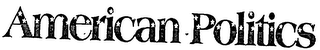 AMERICAN POLITICS logo