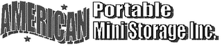 AMERICAN PORTABLE MINI STORAGE INC. logo