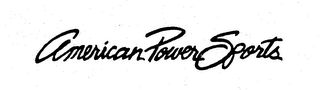 AMERICAN POWER SPORTS logo