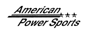 AMERICAN POWER SPORTS