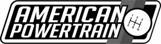 AMERICAN POWERTRAIN 1 3 5 2 4 R logo