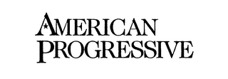 AMERICAN PROGRESSIVE logo