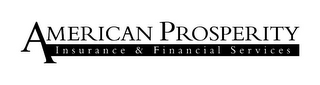 AMERICAN PROSPERITY INSURANCE & FINANCIAL SERVICES logo