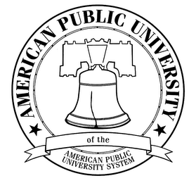 AMERICAN PUBLIC UNIVERSITY OF THE AMERICAN PUBLIC UNIVERSITY SYSTEM logo