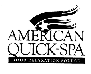 AMERICAN QUICK-SPA YOUR RELAXATION SOURCE logo