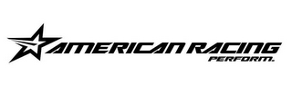 AMERICAN RACING PERFORM logo