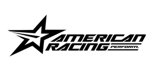 AMERICAN RACING PERFORM logo
