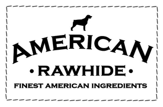 AMERICAN RAWHIDE FINEST AMERICAN INGREDIENTS logo