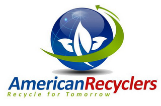 AMERICAN RECYCLERS RECYCLE FOR TOMORROW logo