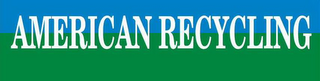 AMERICAN RECYCLING logo