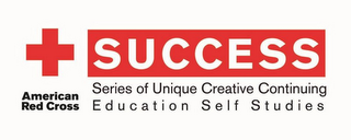 AMERICAN RED CROSS SUCCESS SERIES OF UNIQUE CREATIVE CONTINUING E D U C A T I O N S E L F S T U D I E S logo