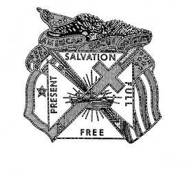 AMERICAN RESCUE WORKERS PRESENT FREE SALVATION FULL logo