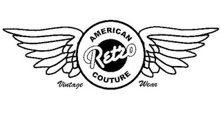 AMERICAN RETRO COUTURE VINTAGE WEAR logo
