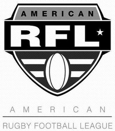 AMERICAN RFL AMERICAN RUGBY FOOTBALL LEAGUE logo