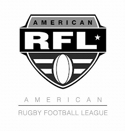 AMERICAN RFL AMERICAN RUGBY FOOTBALL LEAGUE logo