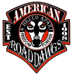 AMERICAN ROAD DAWGS, A BREED APART, FREEDOM FOREVER logo