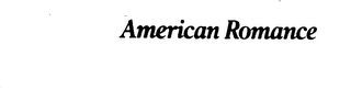AMERICAN ROMANCE logo
