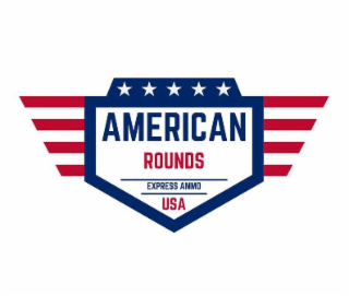 AMERICAN ROUNDS EXPRESS AMMO USA logo