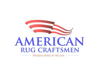 AMERICAN RUG CRAFTSMEN PROUDLY MADE IN THE USA logo