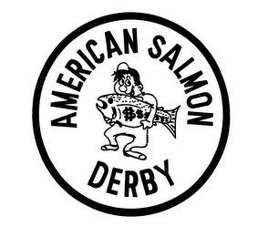 AMERICAN SALMON DERBY $ logo