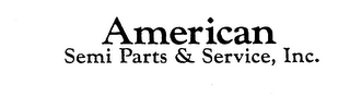 AMERICAN SEMI PARTS & SERVICE, INC. logo