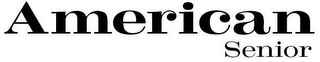 AMERICAN SENIOR logo