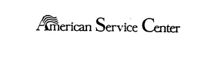 AMERICAN SERVICE CENTER logo