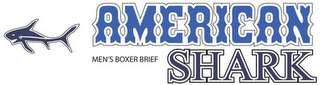 AMERICAN SHARK MEN'S BOXER BRIEF logo