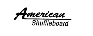 AMERICAN SHUFFLEBOARD