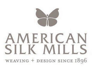 AMERICAN SILK MILLS WEAVING + DESIGN SINCE 1896 logo